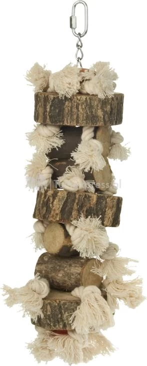 Beeztees Agapornide Speeltouw Natural 3 Beeztees Agapornide Speeltouw Natural