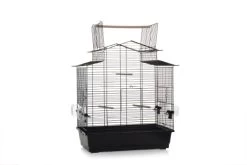 Beeztees Vogelkooi Big Iza 3 Open Zwart
