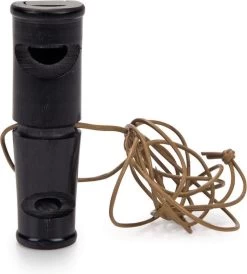 Beeztees Hondenfluit 2 Tonen Zwart 7 Cm