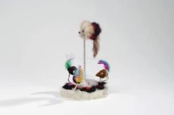 Beeztees Pluche Muizenfamilie Op Veer Met Catnip