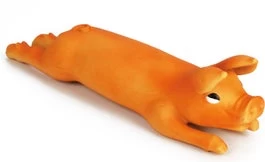 Beeztees Hondenspeelgoed Biggetje Oranje 42 Cm