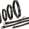 Beeztees Hondenhalsband Leer L Zwart 65 Cm