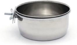 Beeztees Coopcup Inox Met Schroef 0.6l-12 3 Beeztees Coopcup Inox Met Schroef 0.6l-12