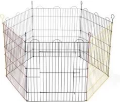 Beeztees Konijnenren 6 Panelen Multi 58 X 66,5 Cm