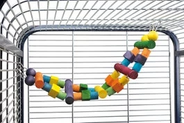 Beeztees Vogelspeelgoed Papegaaien Ladder Met Blokken 64 X 18 Cm 3 Beeztees Vogelspeelgoed Papegaaien Ladder Met Blokken 64 X 18 Cm