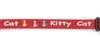 Beeztees Kittenhalsband Kitty Cat L Rood 23 Cm