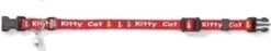 Beeztees Kittenhalsband Kitty Cat L Rood 23 Cm