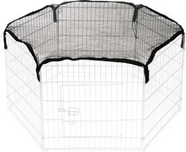 Beeztees Afdeknet Voor Draadren Zwart D 110 Cm 3 Beeztees Afdeknet Voor Draadren Zwart D 110 Cm