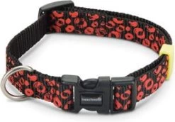 Beeztees Hondenhalsband Scribbles Zwart 26-40 X 1,5 Cm