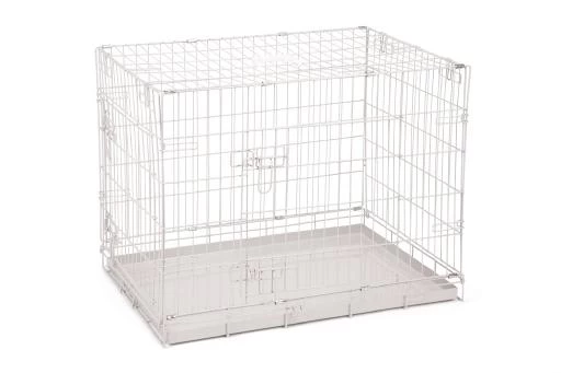 Beeztees Bench 2-deurs - Grijs - 78 X 55 X 61 Cm 4 Beeztees Bench 2-deurs - Grijs - 78 X 55 X 61 Cm - Afbeelding 2