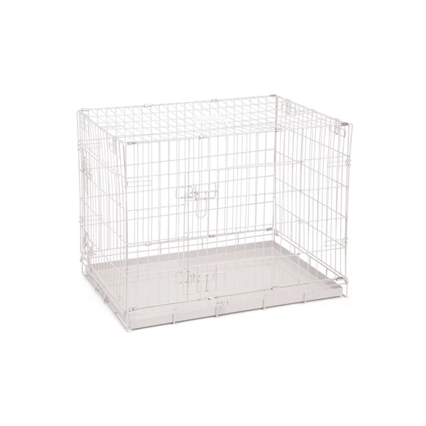 Beeztees Bench 2-deurs - Grijs - 78 X 55 X 61 Cm 3 Beeztees Bench 2-deurs - Grijs - 78 X 55 X 61 Cm