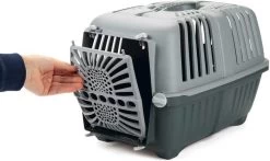 Beeztees Katten Reismand Pratiko Eco Groen / Grijs 48 X 31 X 33 Cm -Beeztees 8712695187738 1