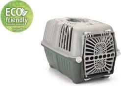 Beeztees Katten Reismand Pratiko Eco Groen / Grijs 48 X 31 X 33 Cm -Beeztees 8712695187738 2