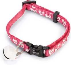 Beeztees Kattenhalsband Heart Roze 20-30 X 1 Cm