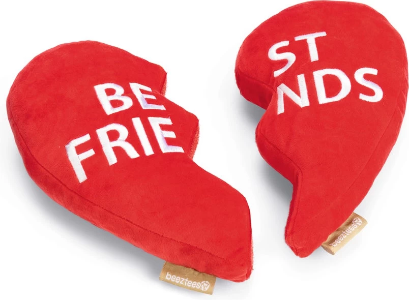 Beeztees Hondenspeelgoed Best Friends Rood 22 X 8 X 3 Cm 4 Beeztees Hondenspeelgoed Best Friends Rood 22 X 8 X 3 Cm - Afbeelding 2
