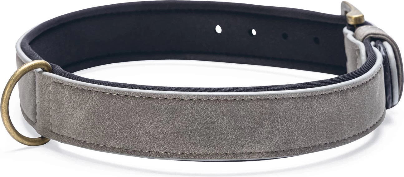 Beeztees Hondenhalsband Balacron Ax Grijs 47-57 X 3 Cm 4 Beeztees Hondenhalsband Balacron Ax Grijs 47-57 X 3 Cm - Afbeelding 2