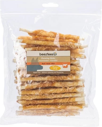 Beeztees Hondensnack Kauwstaafjes Rund Met Kip 40 Stuks 4 Beeztees Hondensnack Kauwstaafjes Rund Met Kip 40 Stuks - Afbeelding 2