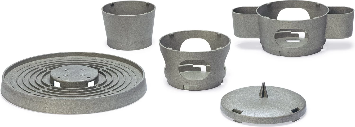 Beeztees Kippenvoerbak Snacktoren Grijs D 30 H 35 Cm 5 Beeztees Kippenvoerbak Snacktoren Grijs D 30 H 35 Cm - Afbeelding 3