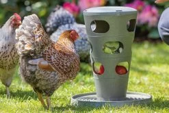 Beeztees Kippenvoerbak Voertoren Grijs D 30 H 37 Cm -Beeztees 8712695201335 7