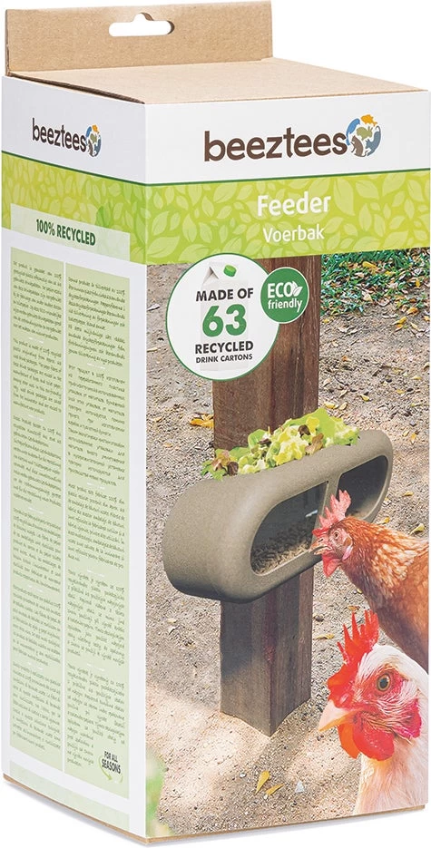 Beeztees Kippenvoerbak Grijs 30 X 14 X 13 Cm 8 Beeztees Kippenvoerbak Grijs 30 X 14 X 13 Cm - Afbeelding 6