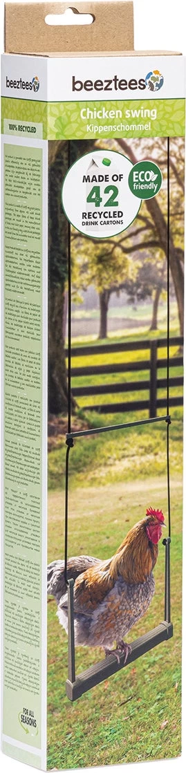 Beeztees Speelschommel Kippen Grijs 40 X 5 X 30 Cm 13 Beeztees Speelschommel Kippen Grijs 40 X 5 X 30 Cm - Afbeelding 11