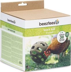 Beeztees Kippenvoerbak Speel Snackbal Grijs D 15 H 15 Cm -Beeztees 8712695201380 4