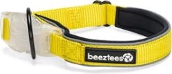 Beeztees Hondenhalsband Parinca Geel 35-40 X 2 Cm