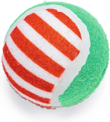 Beeztees Tennisbal Met Kerstprint D 6,3 H 6,3 3 Stuks 4 Beeztees Tennisbal Met Kerstprint D 6,3 H 6,3 3 Stuks - Afbeelding 2