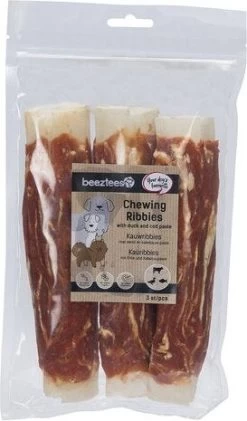 Beeztees Hondensnack Kauwrib Eend Met Kabeljauw 3 Stuks 6 Beeztees Hondensnack Kauwrib Eend Met Kabeljauw 3 Stuks -Beeztees 8712695211044 2