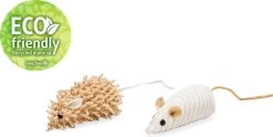 Beeztees Kattenspeelgoed Muis Seerp 7 X 3,5 X 3,5 Cm 2 Stuks -Beeztees 8712695215288 1