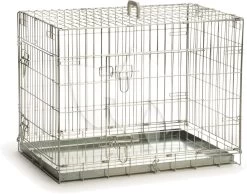 Beeztees Hondenbench 2 Deurs Inklapbaar Verzinkt 78 X 55 X 61 CM