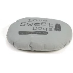 Beeztees Hondenkussen Ovaal Sweet Dogs Grijs 56 X 42 Cm