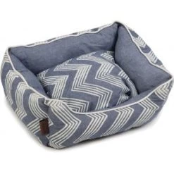 Beeztees Hondenmand ZigZag Blauw 55 X 50 X 20 Cm