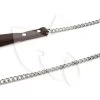 Beeztees Hondenriem Met Ketting 120cm X 12mm Bruin