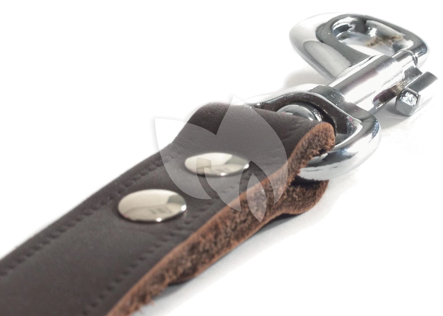 Beeztees Hondenriem Van Leer 200cm X 20mm Bruin 5 Beeztees Hondenriem Van Leer 200cm X 20mm Bruin - Afbeelding 3