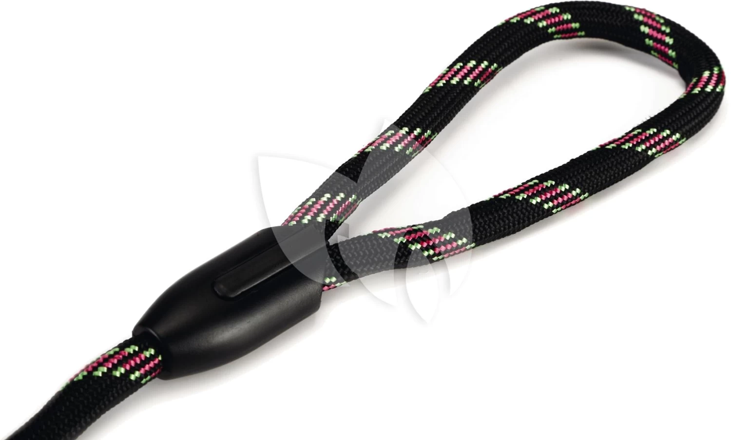 Beeztees Hondenriem Van Rond Nylon Sliplijn 170cm X 13mm Zwart 4 Beeztees Hondenriem Van Rond Nylon Sliplijn 170cm X 13mm Zwart - Afbeelding 2