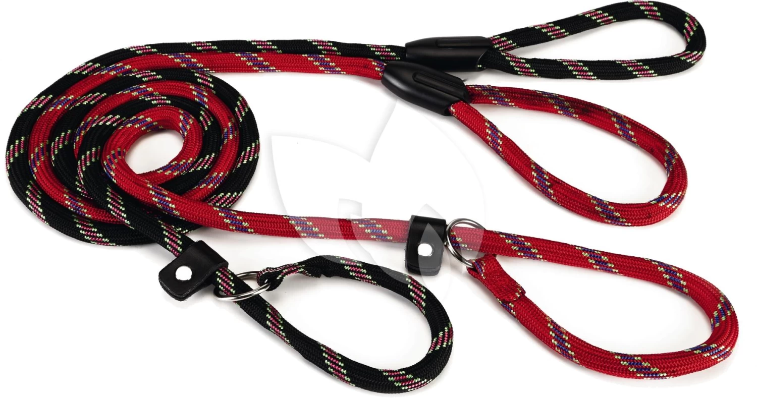 Beeztees Hondenriem Van Rond Nylon Sliplijn 170cm X 13mm Zwart 6 Beeztees Hondenriem Van Rond Nylon Sliplijn 170cm X 13mm Zwart - Afbeelding 4