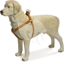 Beeztees Hondentuig Mac Leather 52-73cm Bruin