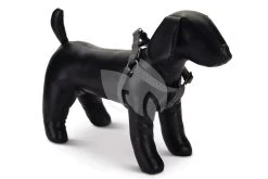 Beeztees Hondentuig Mac Leather 60-100cm Grijs