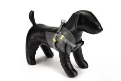 Beeztees Hondentuig Nylon Vista 26-40cm Donkergrijs