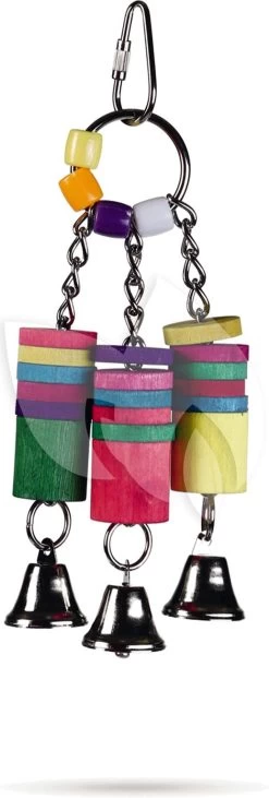 Beeztees Houten Vogelspeeltje Bellos 20 Cm