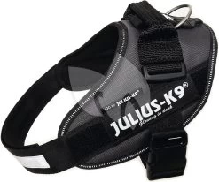 Beeztees Julius-K9 IDC-Powertuig 58-76cm Antraciet