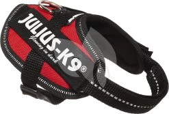 Beeztees Julius-K9 IDC-Powertuig Baby 33-45cm Rood