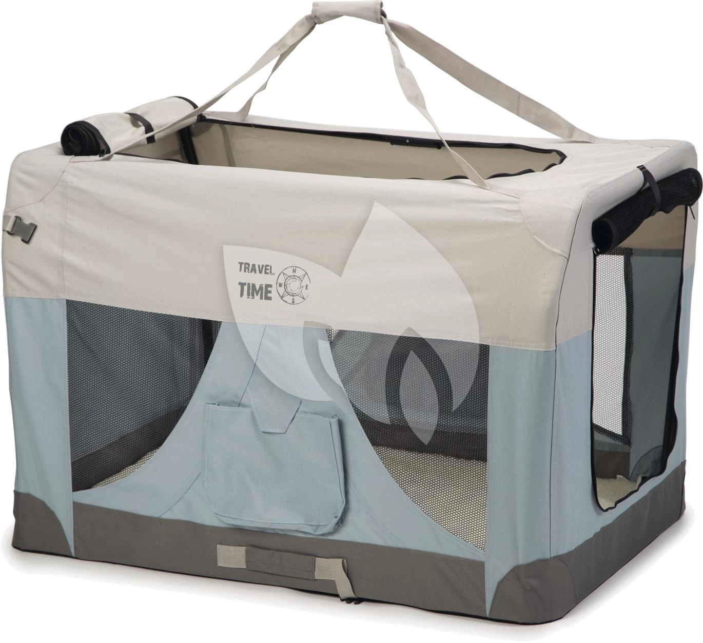 Beeztees Nylon Hondenbench Travel Time 102 X 69 X 69 Cm 3 Beeztees Nylon Hondenbench Travel Time 102 X 69 X 69 Cm