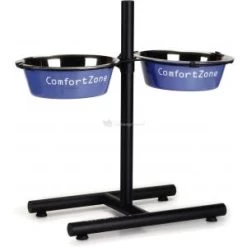 Beeztees Voederstandaard "Comfort Zone" Voor De Hond 25 Cm -Beeztees standaard comfort zone met 2 blauwe 25 cm hondenvoerbakkenbakken 8712695138648 3 0 300x300