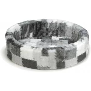 Beeztees Teddy Hondenmand Patch Grijs 60 Cm 2 Beeztees Teddy Hondenmand Patch Grijs 60 Cm