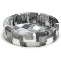 Beeztees Teddy Hondenmand Patch Grijs 70 Cm