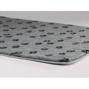 Beeztees Vetbed Grijs Met Pootjesprint Voor Honden Extra Large 3 Beeztees Vetbed Grijs Met Pootjesprint Voor Honden Extra Large