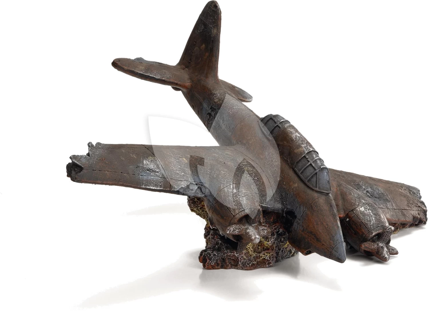 Beeztees Vliegtuig Aquarium Decoratie Groot 3 Beeztees Vliegtuig Aquarium Decoratie Groot